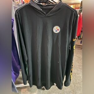 Nike Black NFL Hoodie with Logo